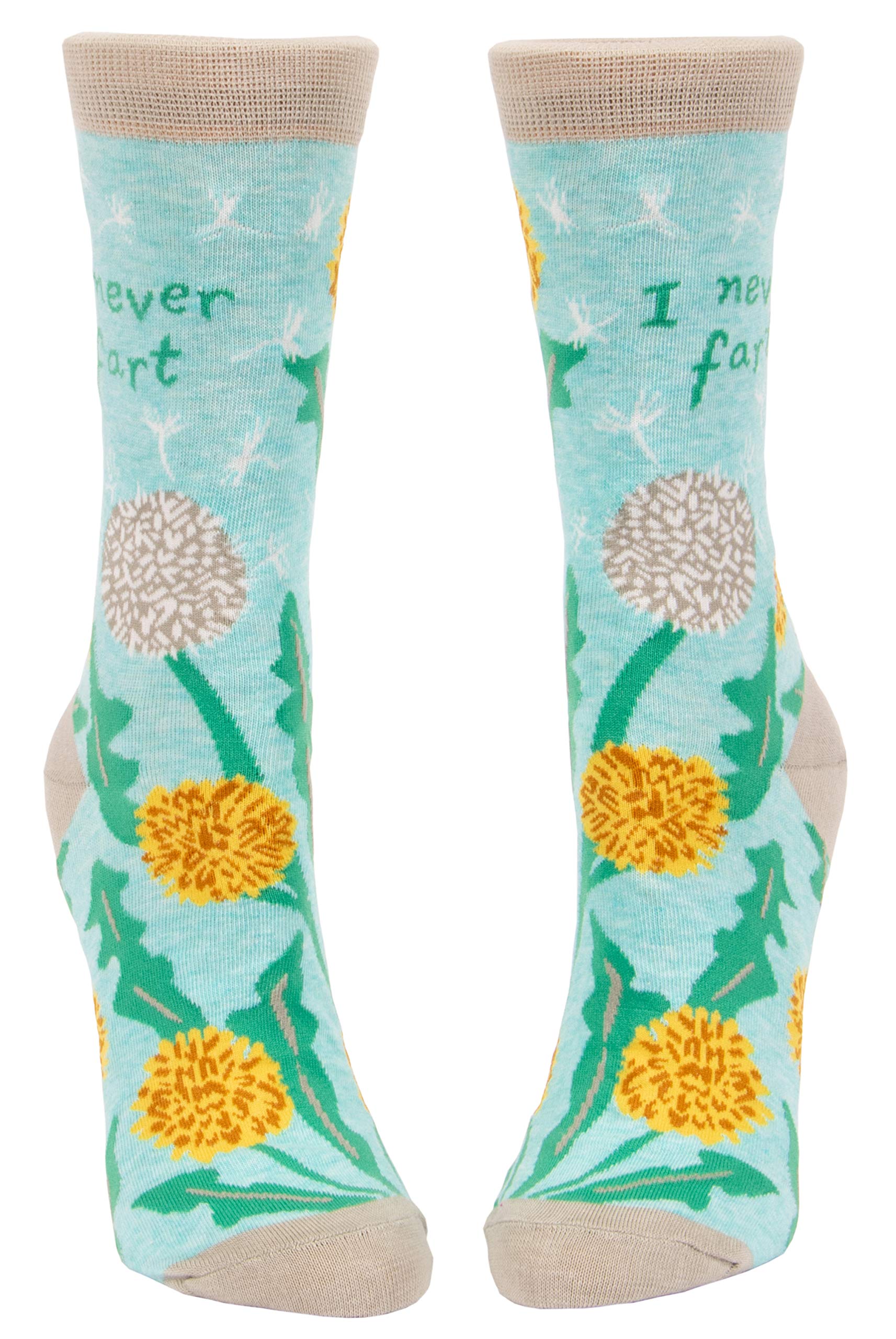 Blue Q Women's Funny Novelty Crazy Crew Socks with Sayings - Image 3